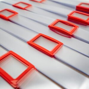 Okienka do kalendarzy na tekturce L=300-310 mm, opakowanie 200 szt.