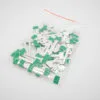 Ramiona aluminiowe prostokątne do wobblerów z taśmą piankową TWINSTICK typ A 050/070, opakowanie 100 szt.
